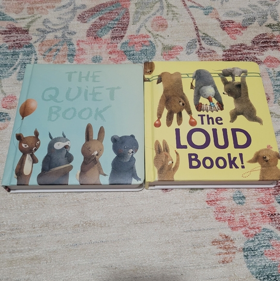 The Quiet Book and The Loud Book! Set - Picture 1 of 8